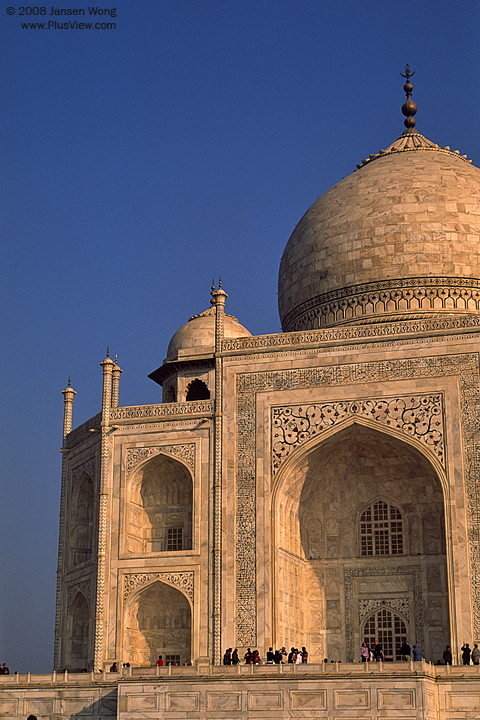陵墓主体局部