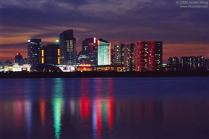 城市灯光