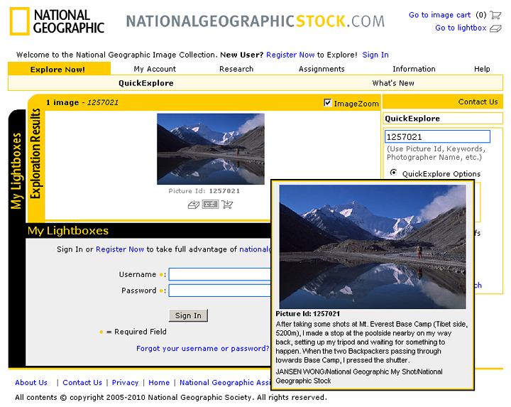 National Geographic Stock